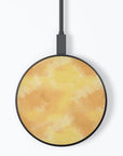 Yellow Tie Dye Wireless Charger