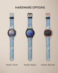 Ocean Green Tie Dye Galaxy Watch Band