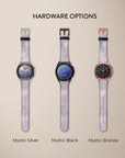 Purple Tie Dye Galaxy Watch Band