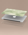 Green Tie Dye MacBook Case