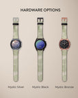 Green Tie Dye Galaxy Watch Band