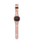 Pink Orange Tie Dye Galaxy Watch Band