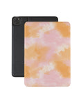 Pink Orange Tie Dye iPad Case