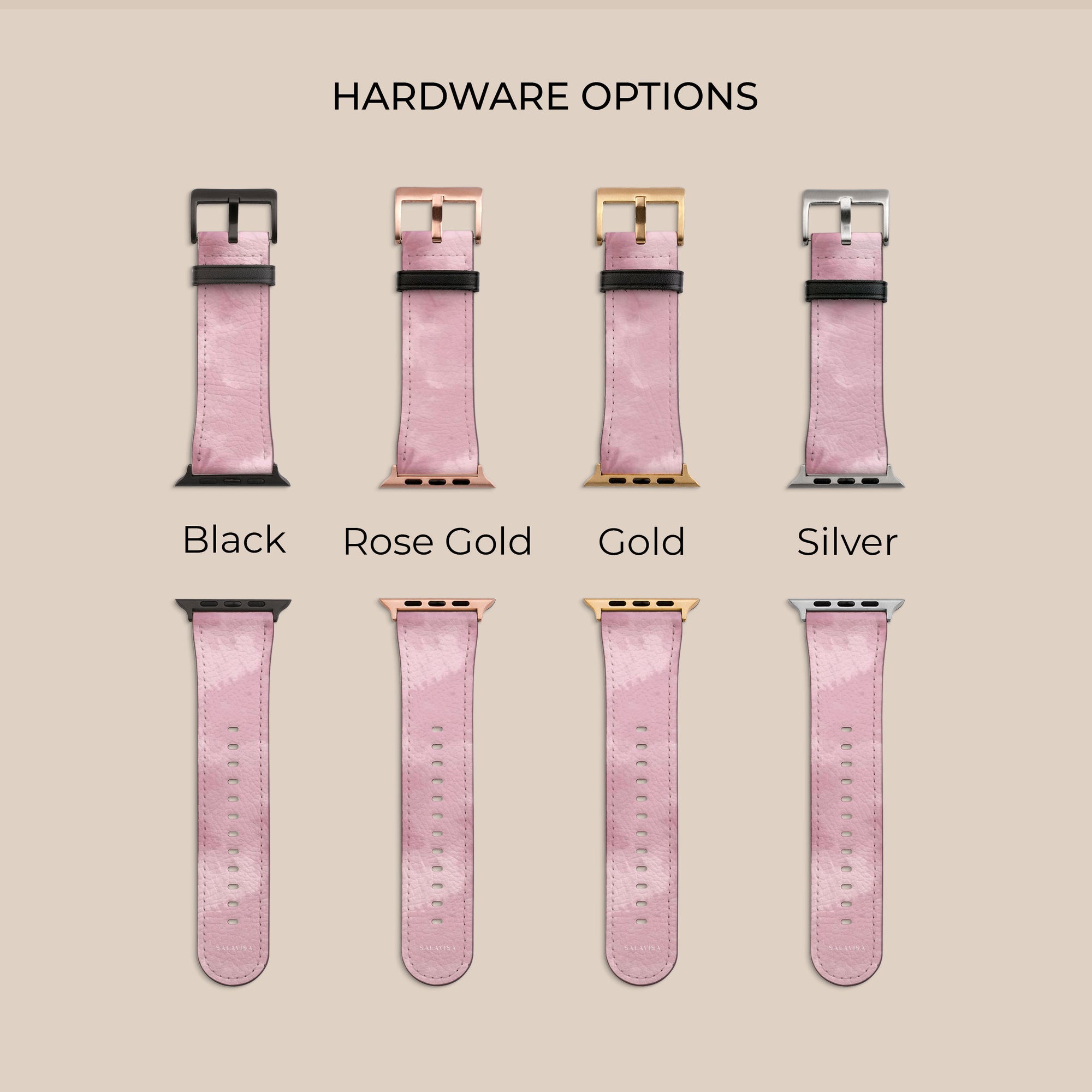 Pink Tie Dye Apple Watch Band