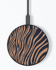 Copper Zebra Wireless Charger