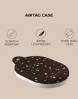 Chocolate Dots AirTag Holder
