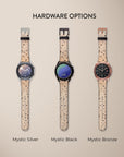 Creme Dots Galaxy Watch Band