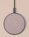 Pink Swirl Wireless Charger