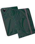 Dark Green Swirl iPad Pro Case