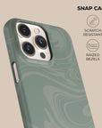 Light Green Swirl Phone Case