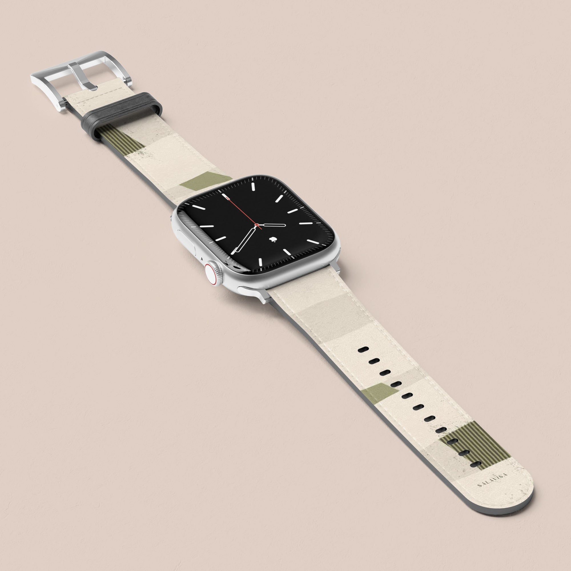 Green Organic Apple Watch Band