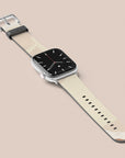 Cream Organic Apple Watch Band