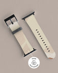 Cream Organic Apple Watch Band