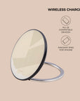 Cream Organic Wireless Charger