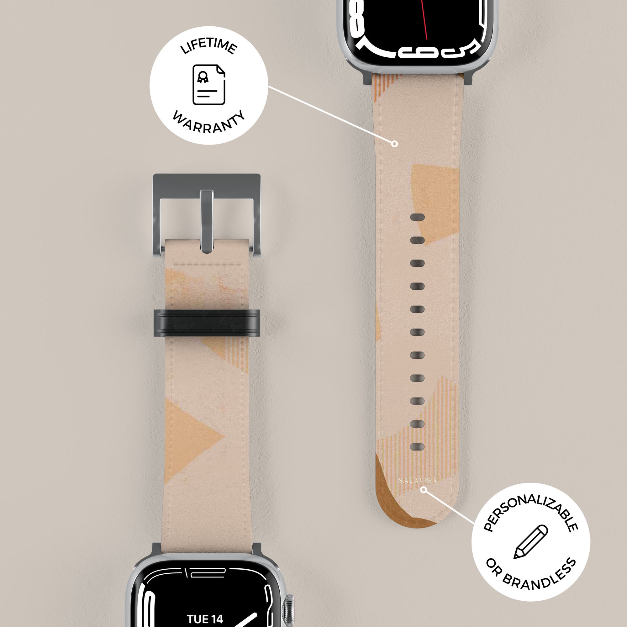 Neutral Organic Apple Watch Band