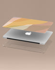 Orange Layers MacBook Case