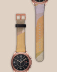 Orange Layers Galaxy Watch Band