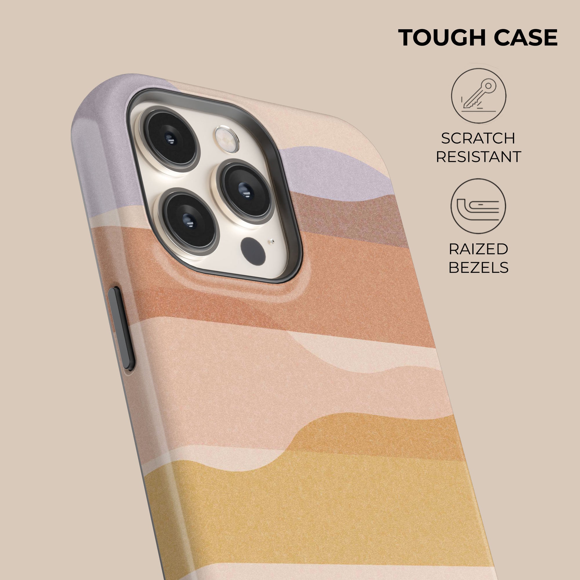 Cloudy Layers Phone Case