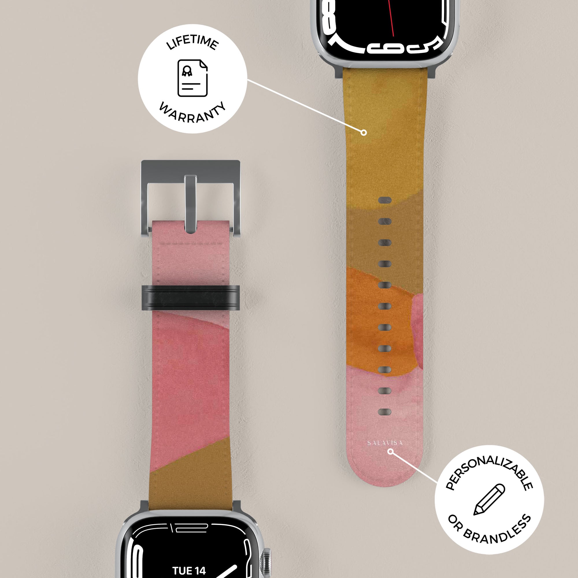 Earth Watercolor Apple Watch Band