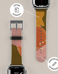 Olive Zen Watercolor Apple Watch Band