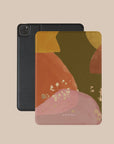 Olive Zen Watercolor iPad Case