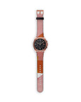 Pure Pink Watercolor Galaxy Watch Band