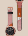 Pure Pink Watercolor Galaxy Watch Band