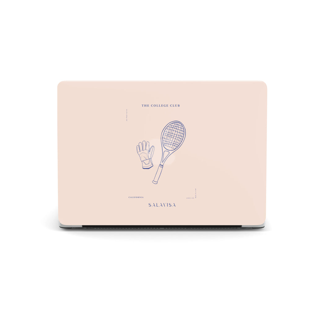 Pink The College MacBook Case