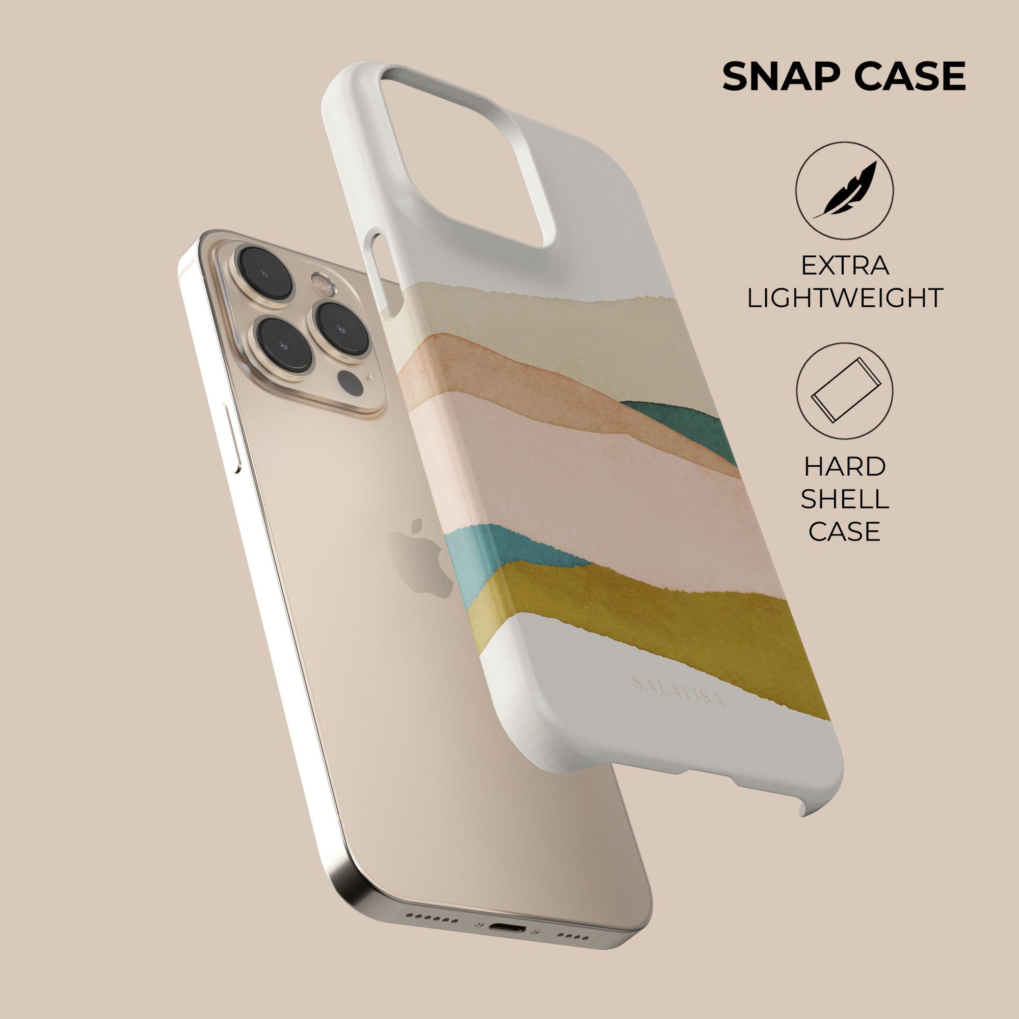 Neutral Dune Hard Phone Cases SALAVISA Neutral Dune Hard Phone Cases SALAVISA
