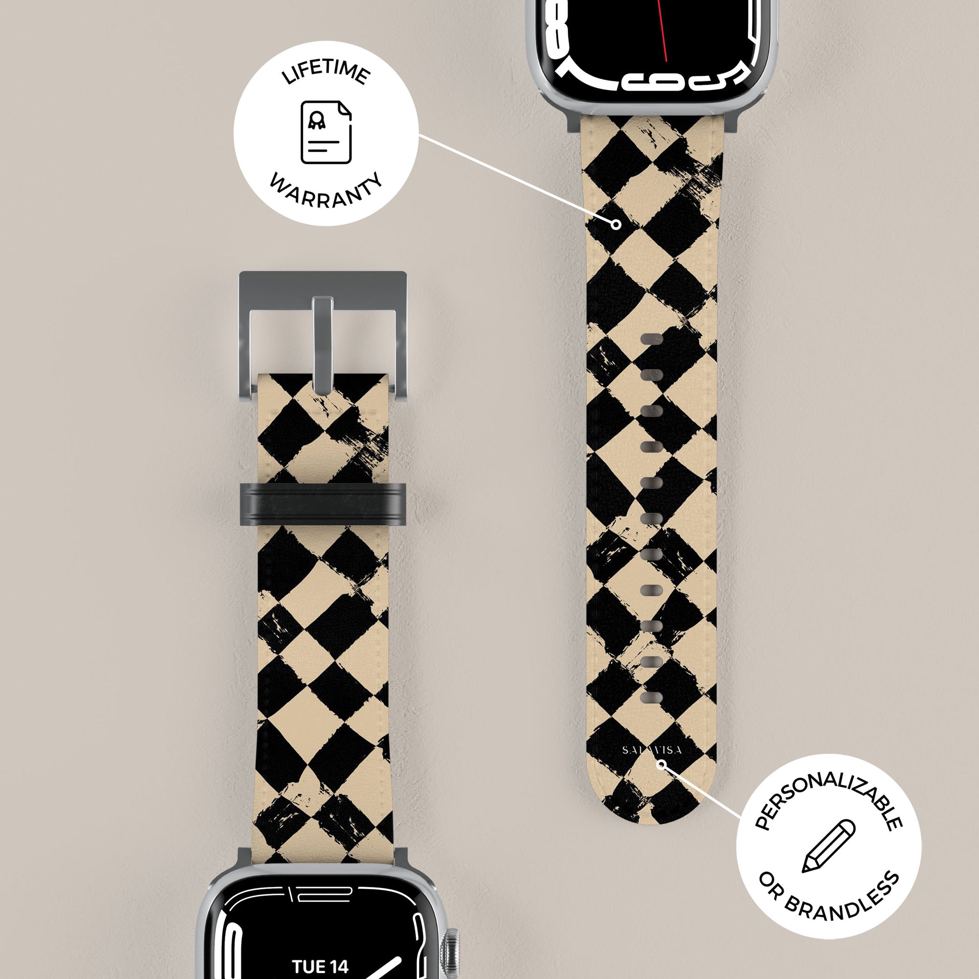 Chess Cross Board Apple Watch Band