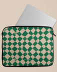 Green Chess Laptop Sleeve