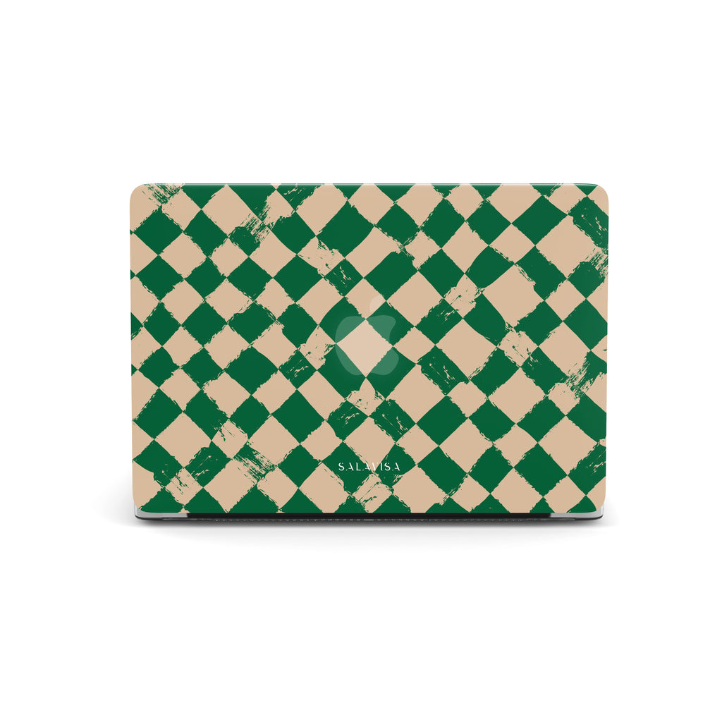 Green Chess MacBook Case