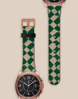 Green Chess Galaxy Watch Band
