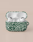 Green Maze AirPods Case