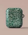 Green Maze AirPods Case