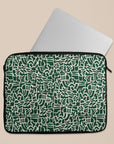 Green Maze Laptop Sleeve