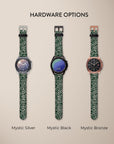 Green Maze Galaxy Watch Band