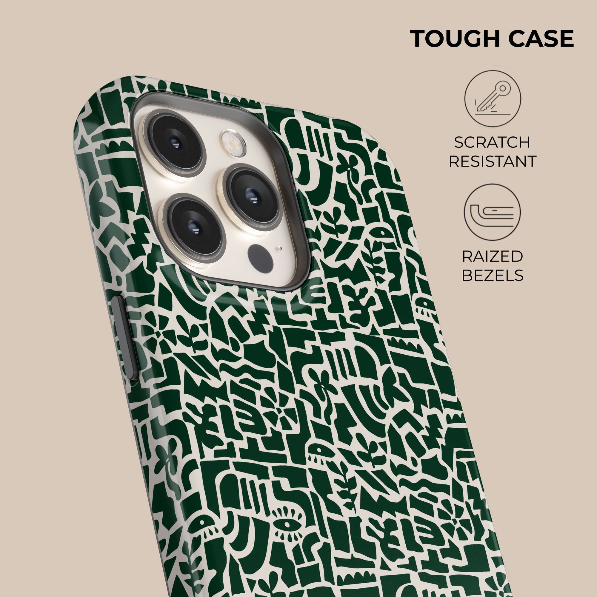 Green Maze Phone Case