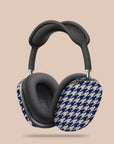 Blue Houndstooth AirPods Max Case