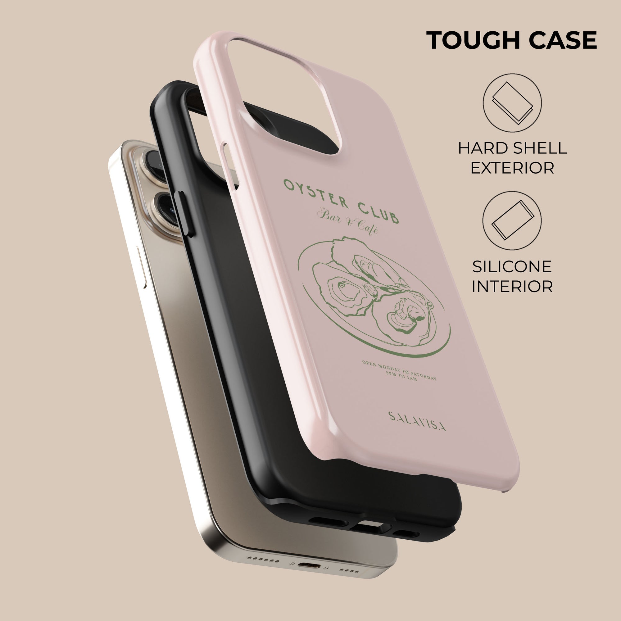 Oyster Club Phone Case. Sunday Sports Club Oyster Club Phone Case. Sunday Sports Club