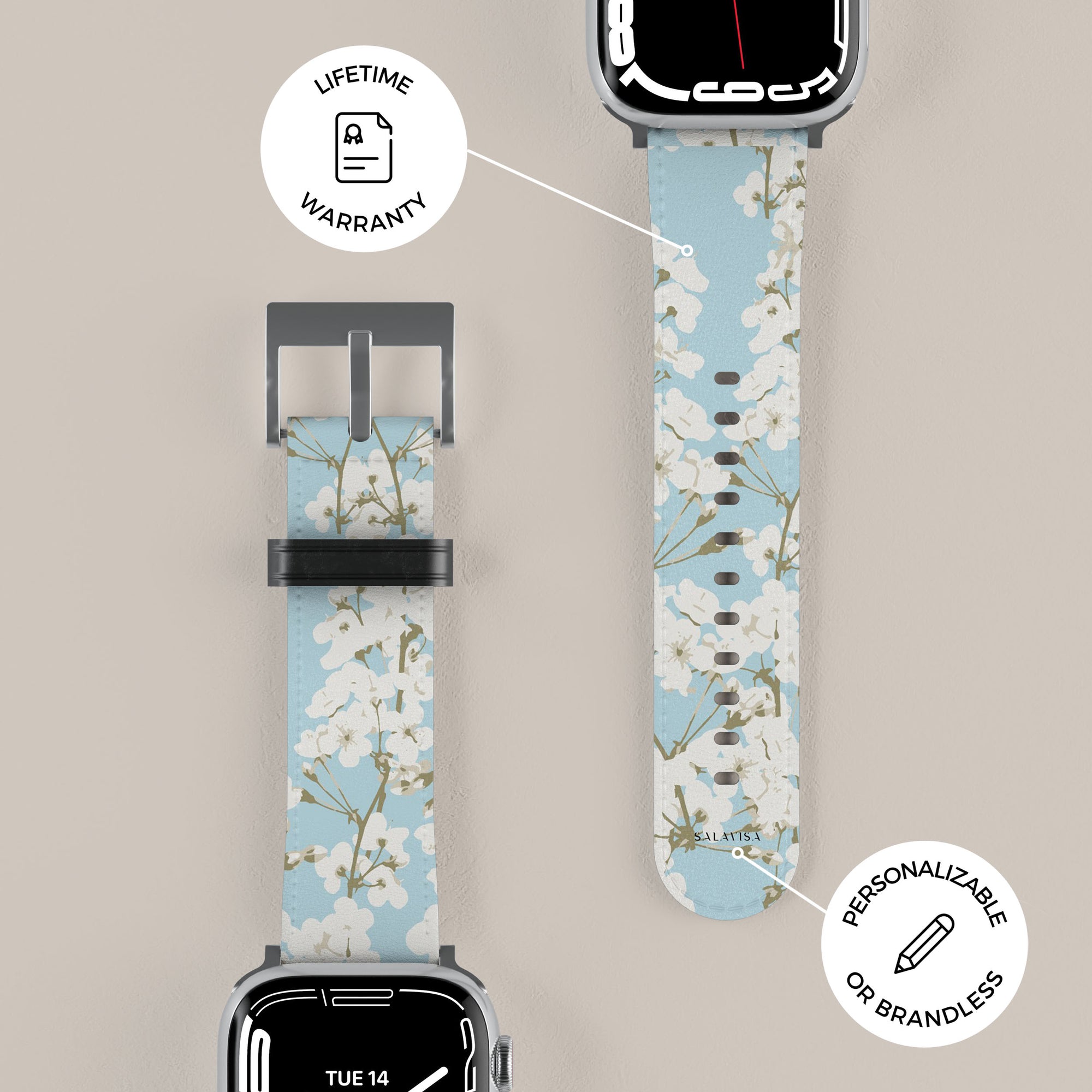 Spring Apple Flower Apple Watch Band