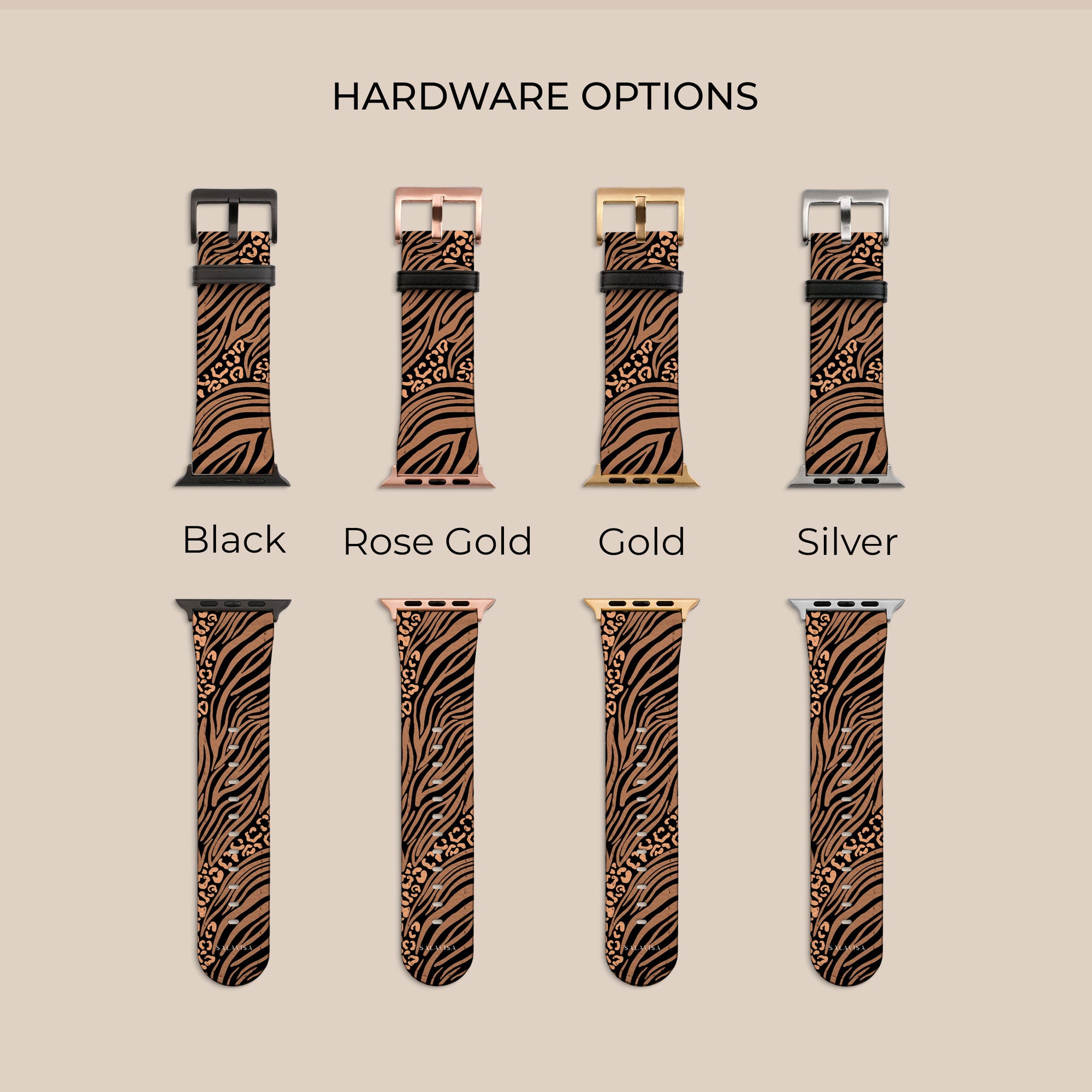 Zebra Leopard Apple Watch Band