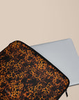 Leopard Fabric Laptop Sleeve