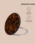 Leopard Fabric Wireless Charger