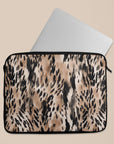 Leopard Close Up Laptop Sleeve