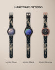 Dark Texture Galaxy Watch Band