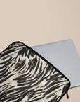 Dark Zebra Laptop Sleeve