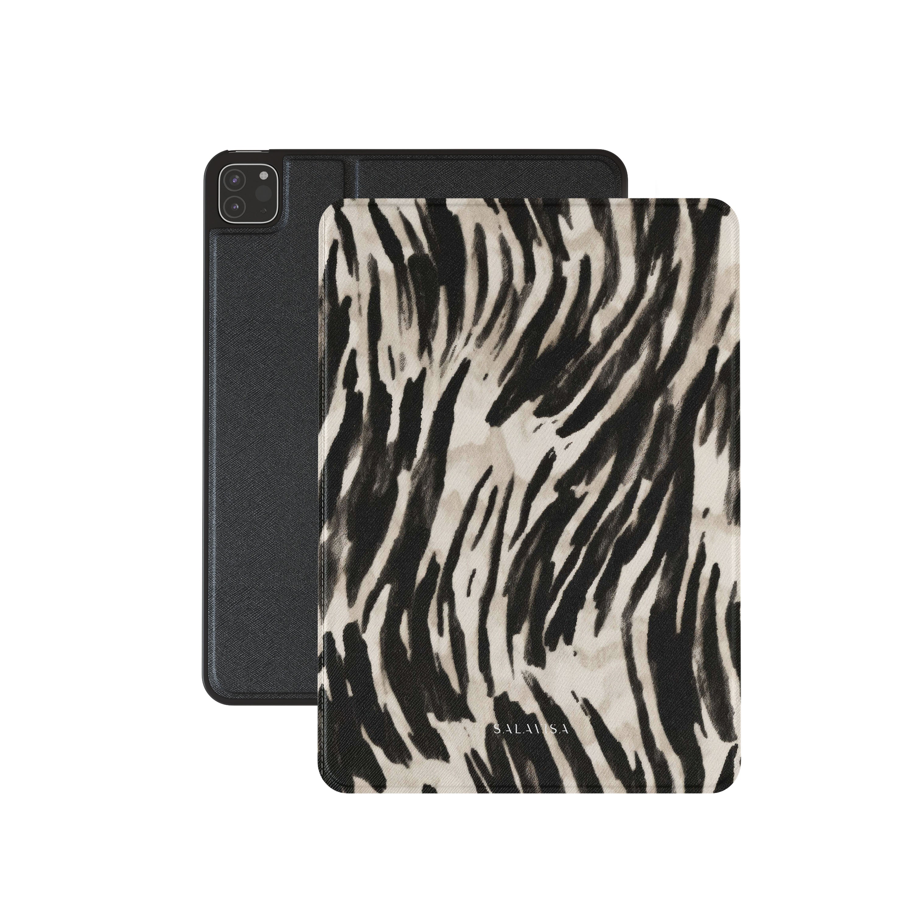 Dark Zebra iPad Case. Animal | Salavisa