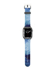 Blue Paint Apple Watch Band