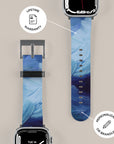 Blue Paint Apple Watch Band